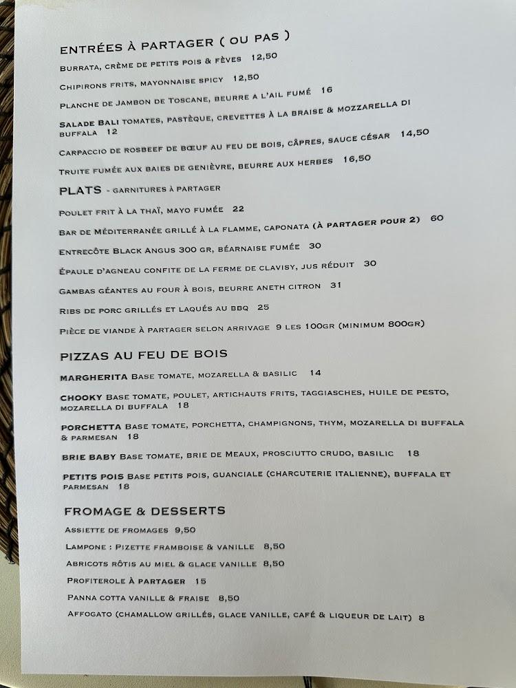 Le Lion D'Or - Menu Image 1
